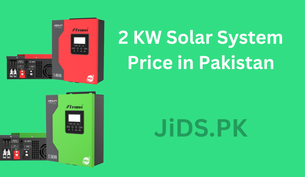 2 KW Solar System Price in Pakistan