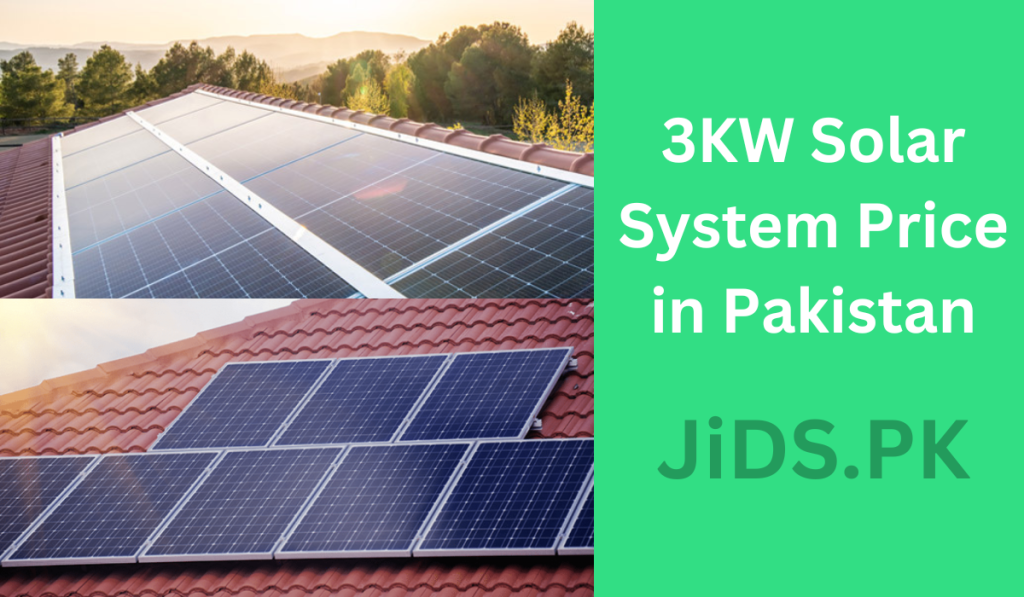 3KW Solar System Price in Pakistan